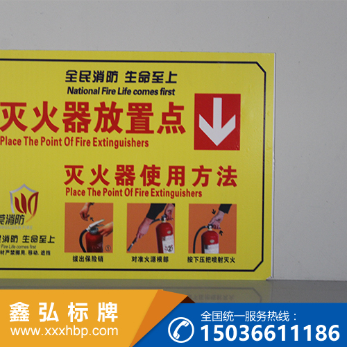 新疆消防警示标牌